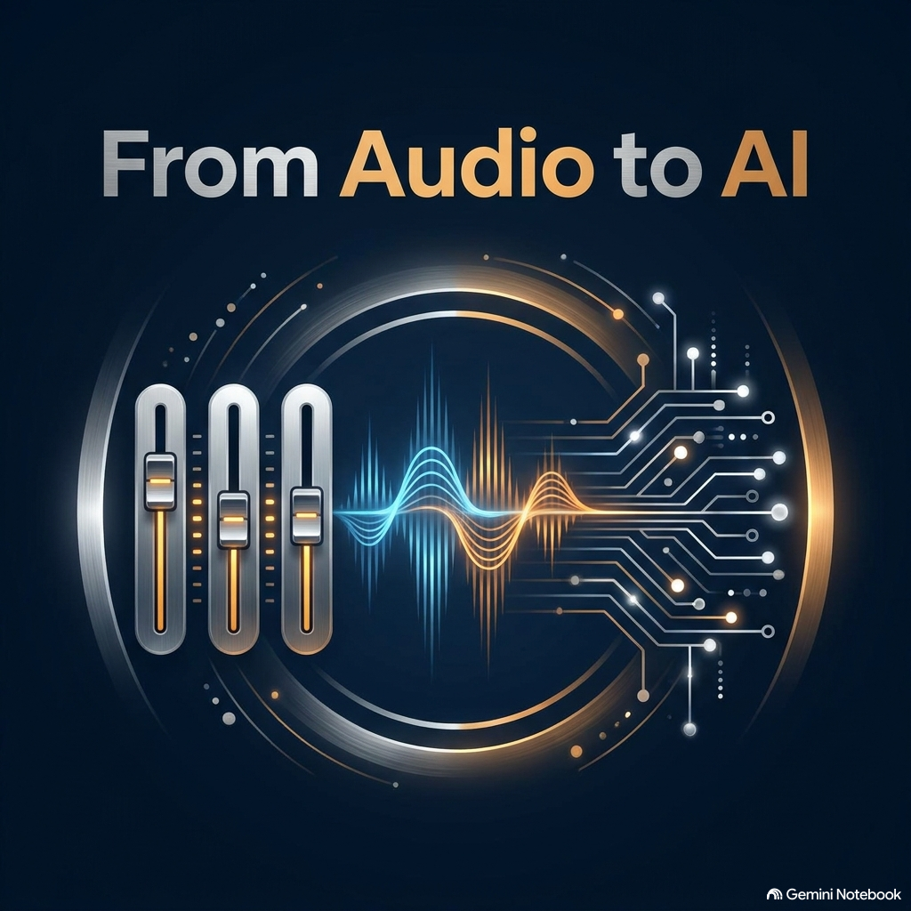 From Audio to AI podcast cover art